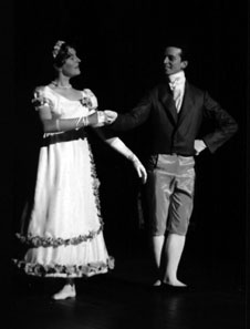 danse restauration : gavotte de Vestris