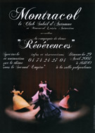 affiche du spectacle &agrave; Montracol